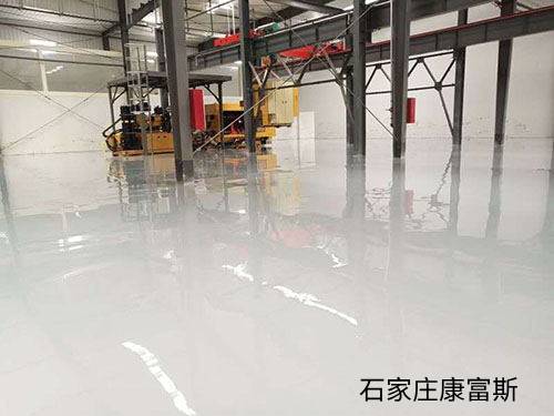 滄州某企業車間環氧地坪施工完成！